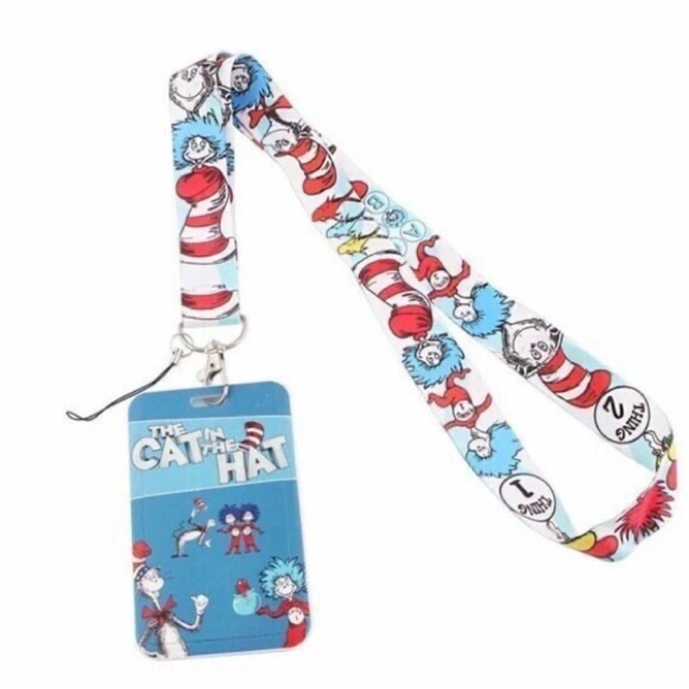Cat Themed Lanyard Character Lanyard Doctor Nurse Neck Strap Lanyard